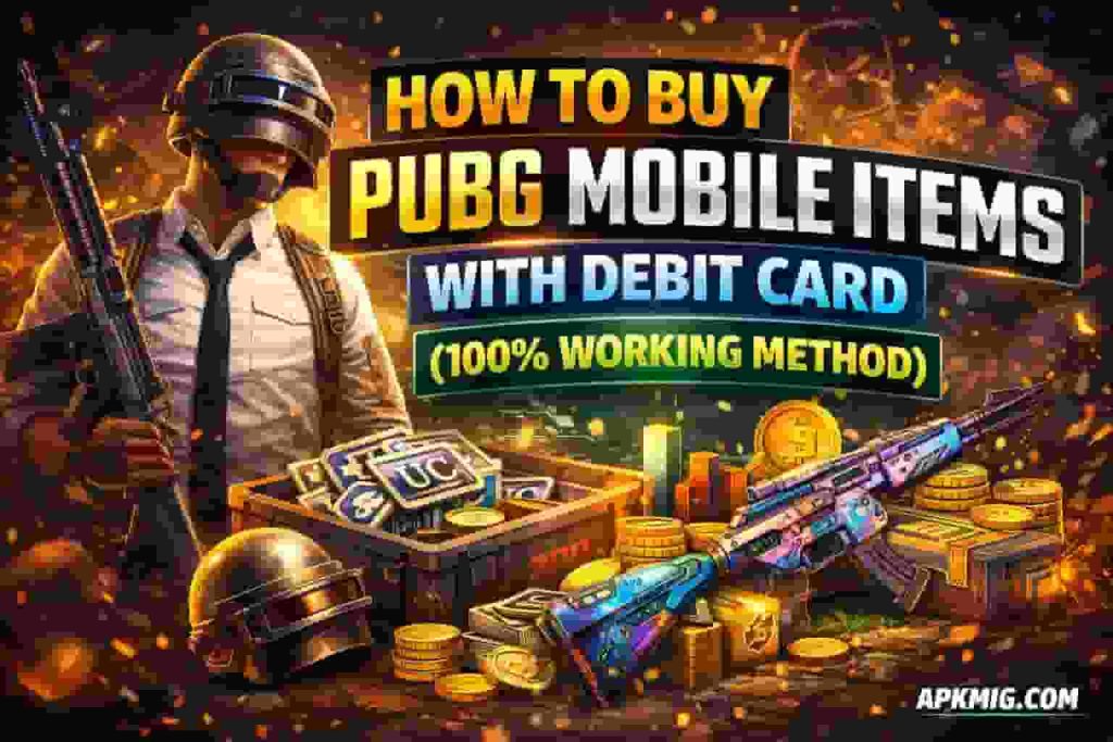 How to Buy PUBG Mobile Items with Debit Card (100% Working Method)