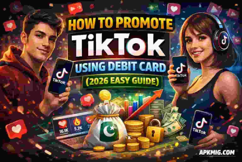 How to Promote TikTok Using Debit Card (2026 Easy Guide)